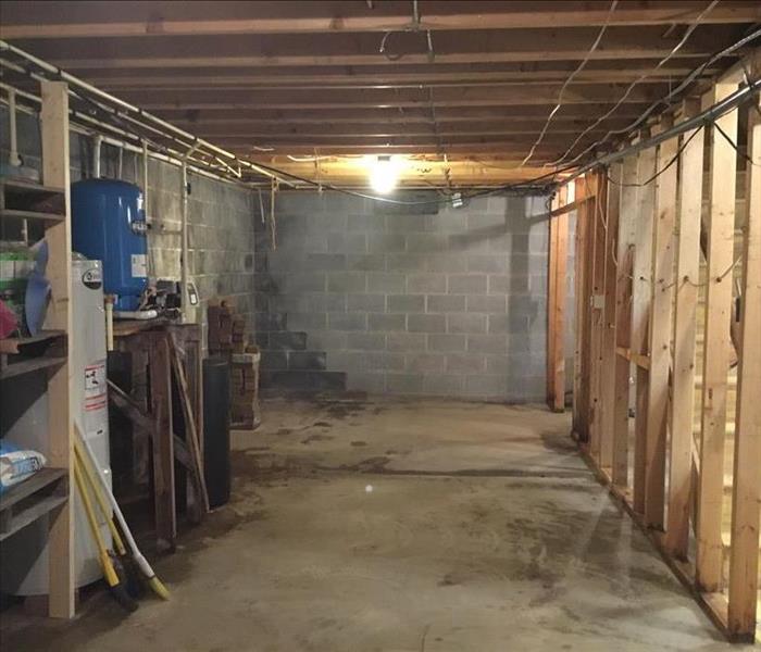 cleaned up basement 